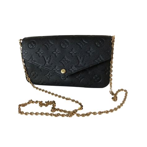 louis vuitton felicie noir|louis vuitton monogram empreinte.